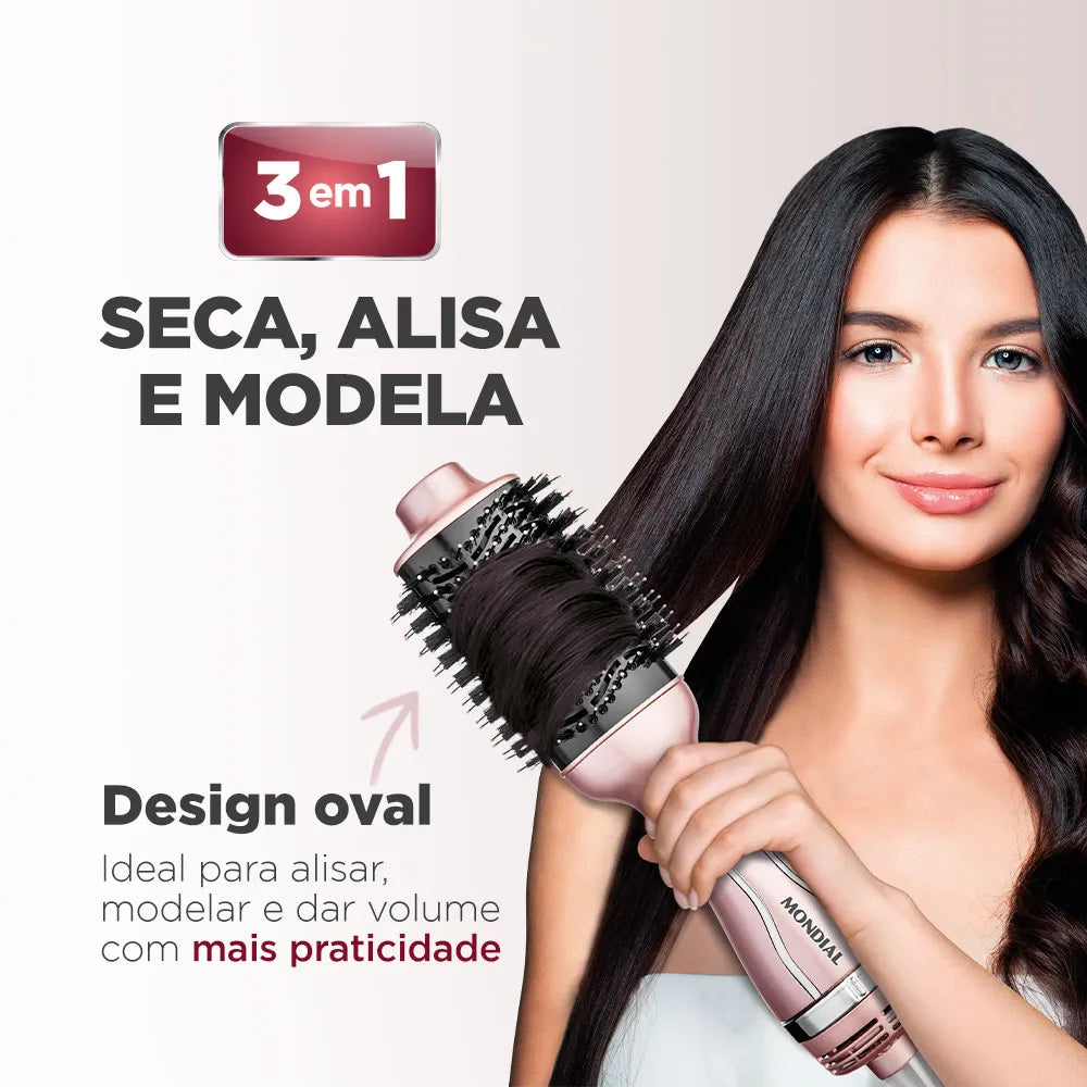 Escova Secadora Mondial Golden Rose 1200W ES-02