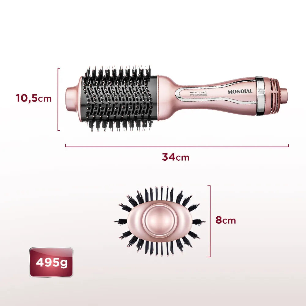 Escova Secadora Mondial Golden Rose 1200W ES-02