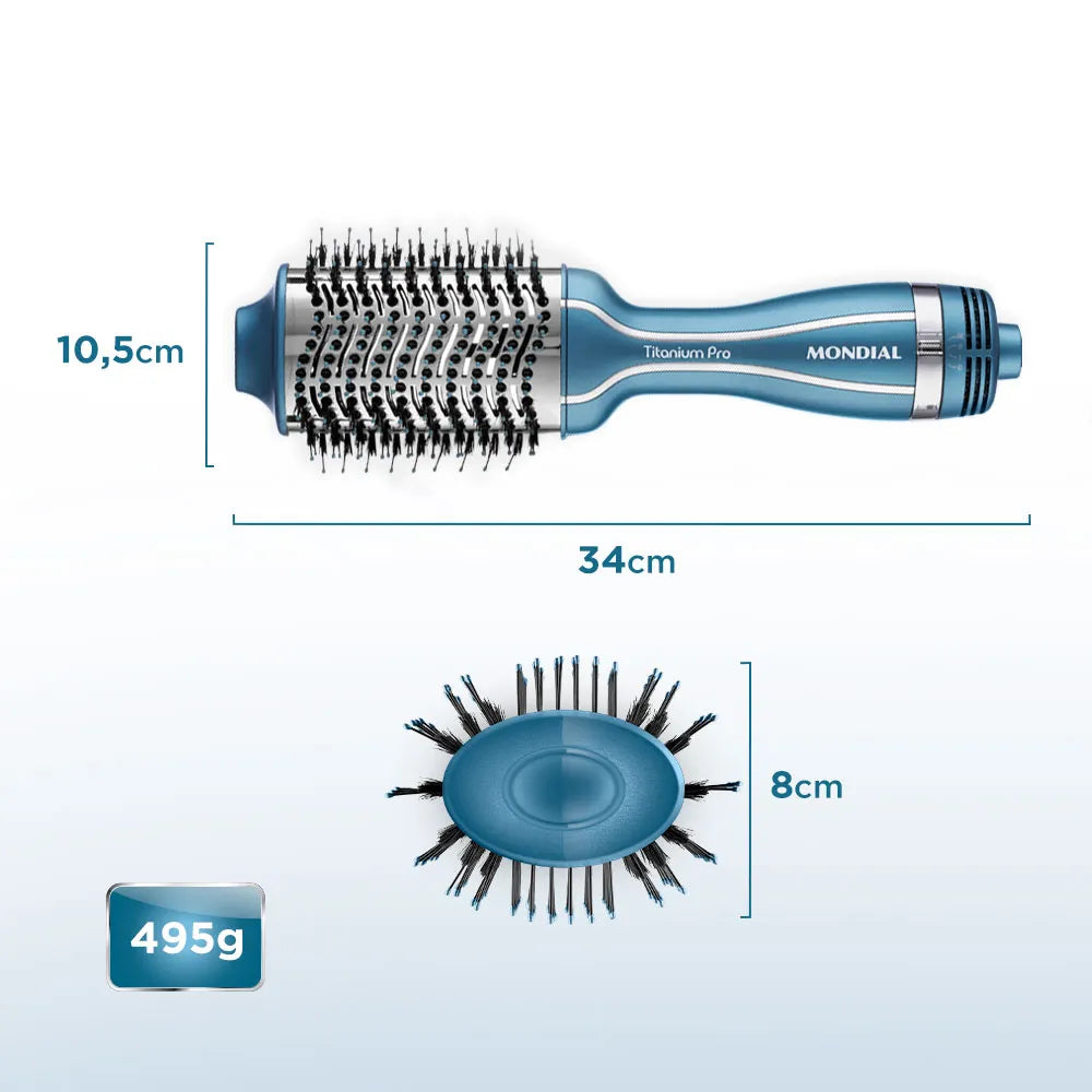 Escova Secadora Mondial Azul 1200W ES-28