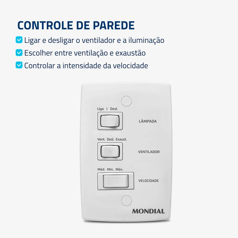 Ventilador de Teto Mondial Maxi Air VTE-01