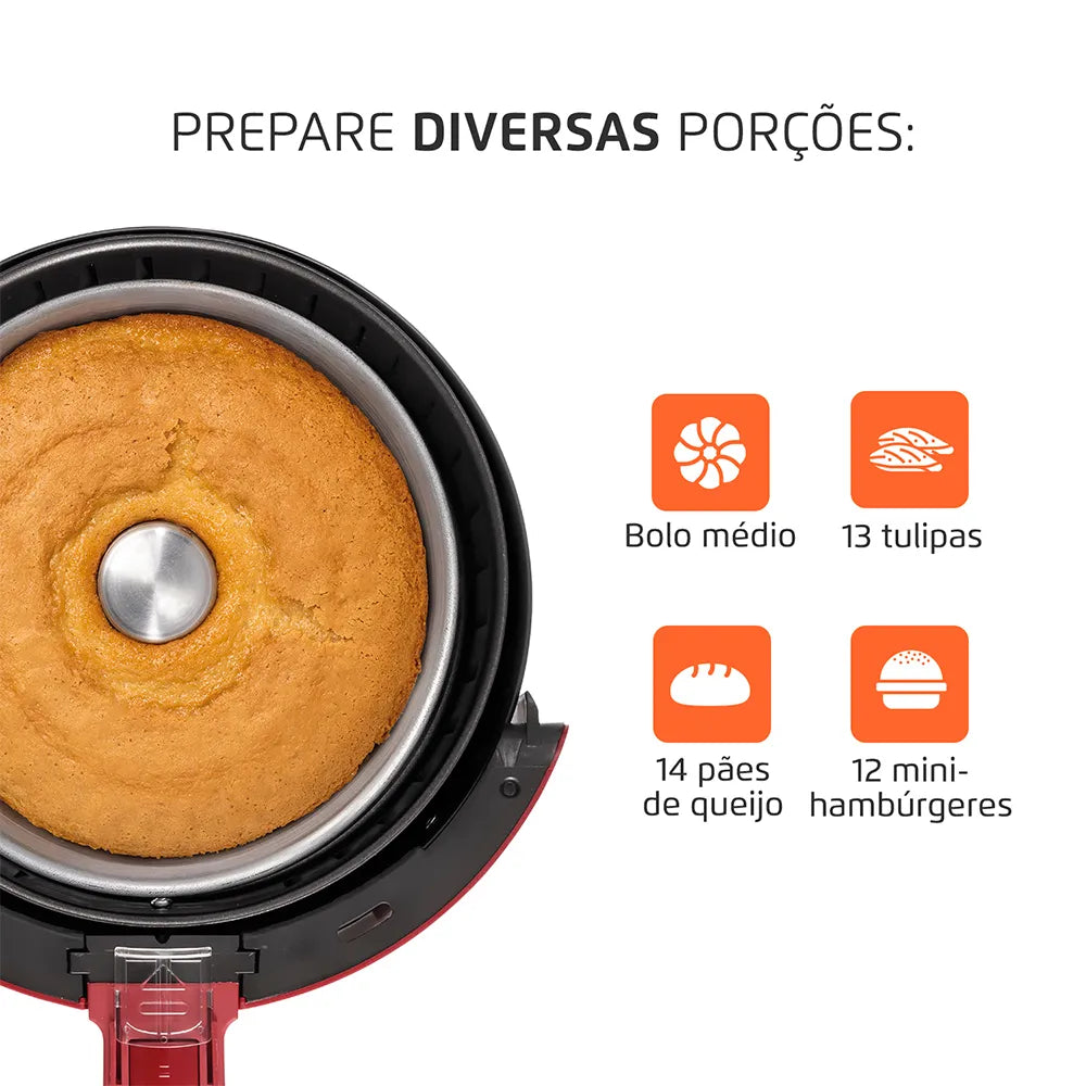 Fritadeira Sem Óleo Air Fryer Mondial AF-32-RI
