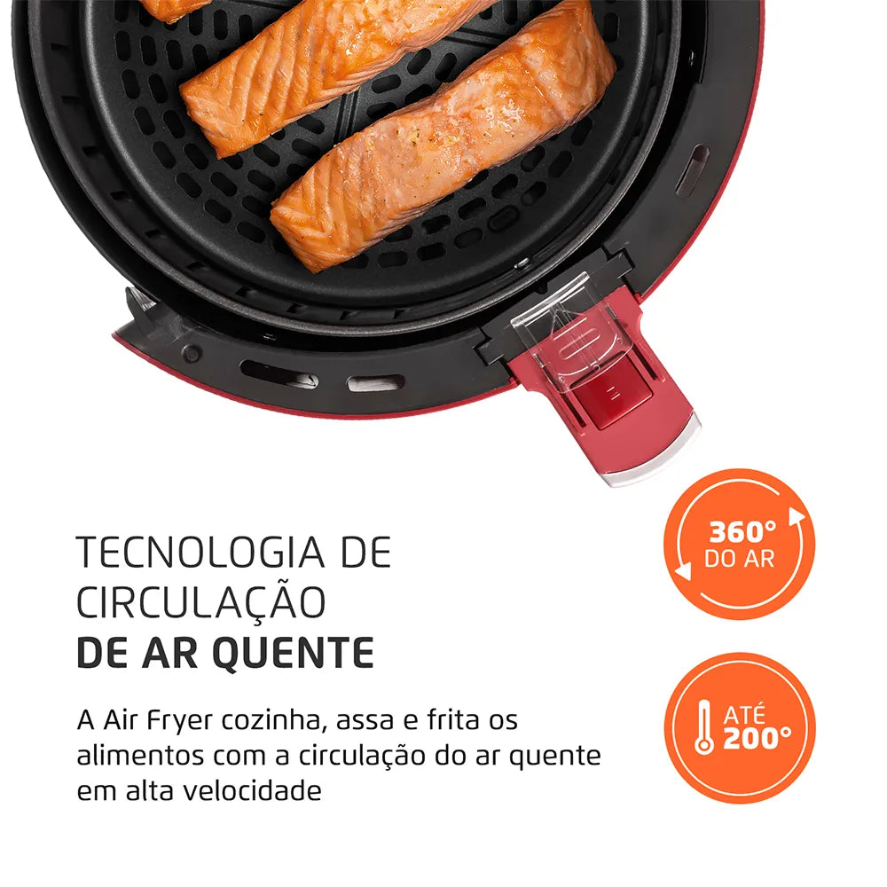 Fritadeira Sem Óleo Air Fryer Mondial AF-32-RI