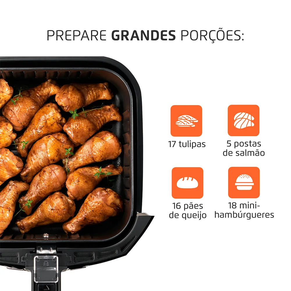 Fritadeira Sem Óleo Air Fryer 5L Mondial AFN-51-BI