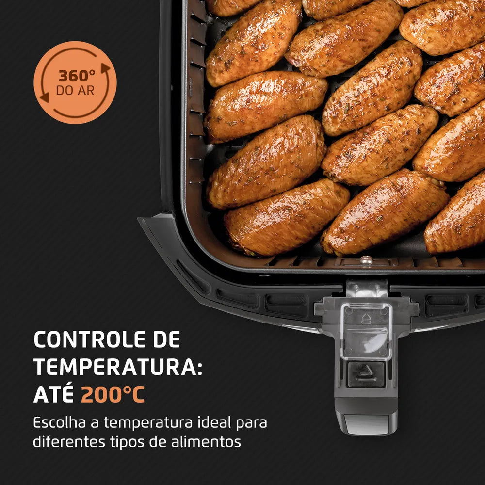 Fritadeira Sem Óleo Air Fryer 4L By Netão, Mondial- AFN-NT-01