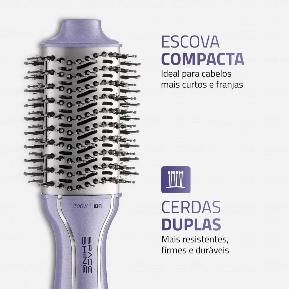 Escova Secadora Space Shine Mondial Lilás 1300W - ES-21