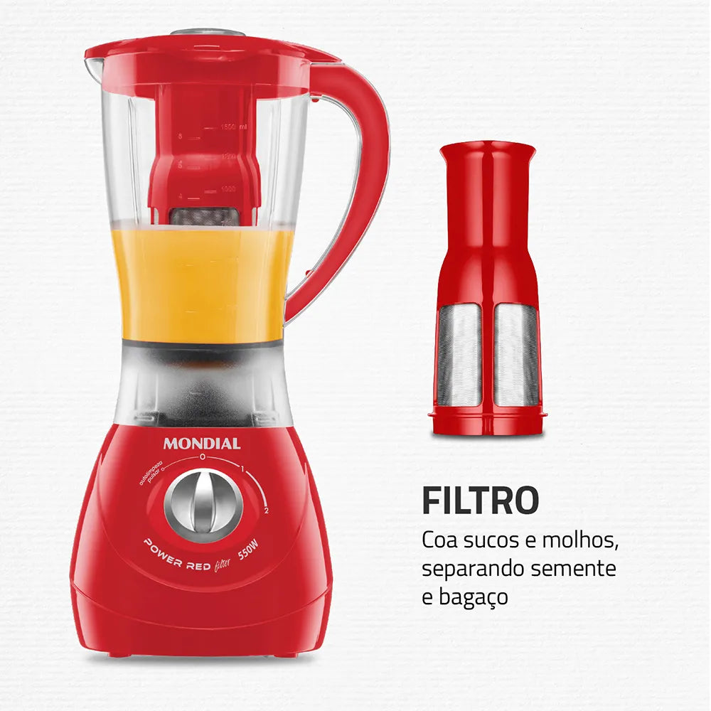 Liquidificador Mondial Turbo Power L-77