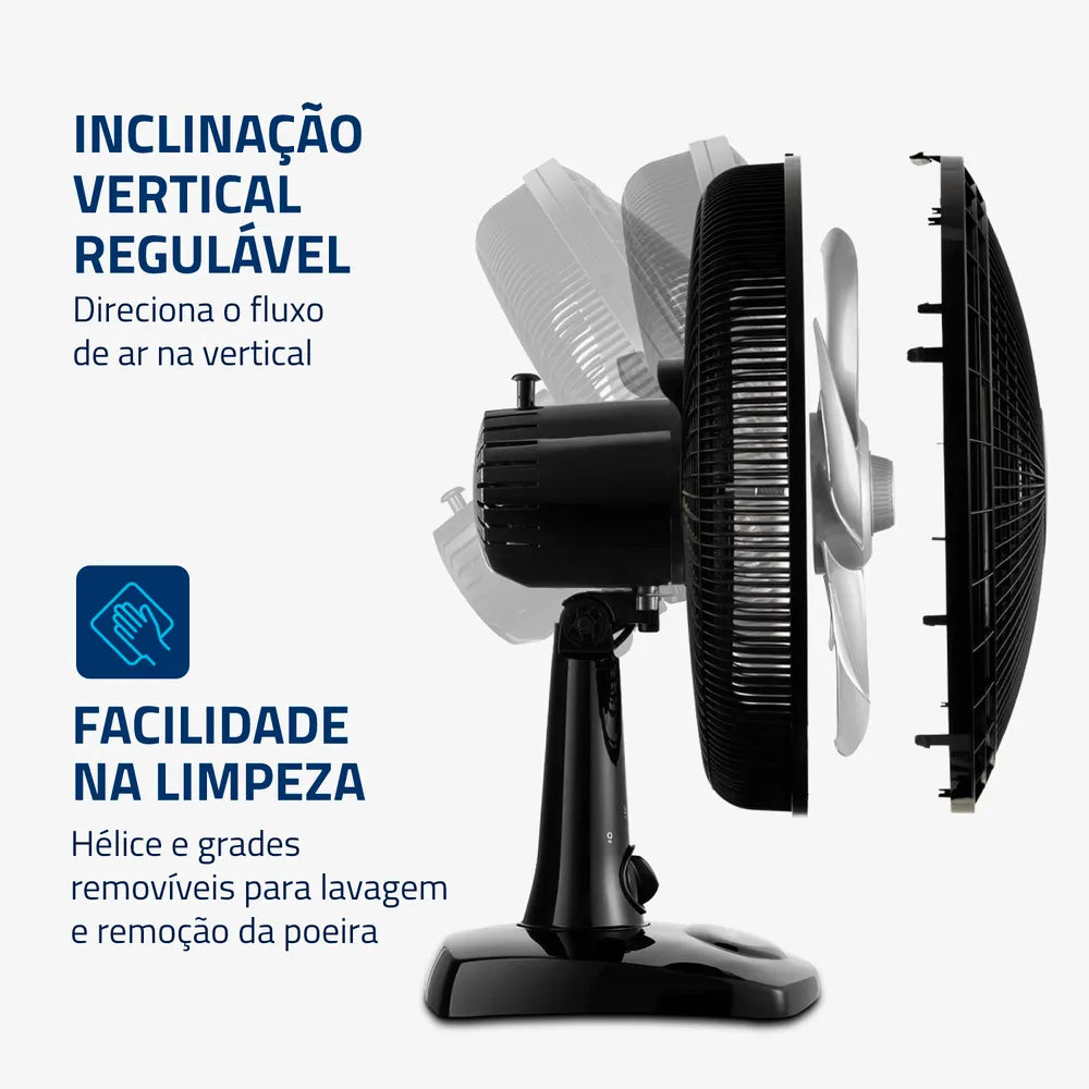 Ventilador de Mesa Mondial 6 pás VSP-30-B