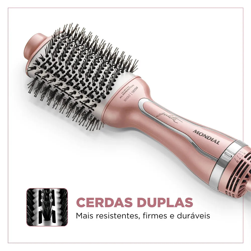 Escova Secadora By Juliette Mondial Golden Rose 1300W ES-JU-01