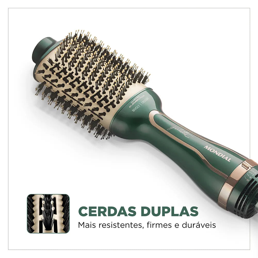 Escova Secadora By Juliette Mondial Verde Oliva 1300W ES-JU-02