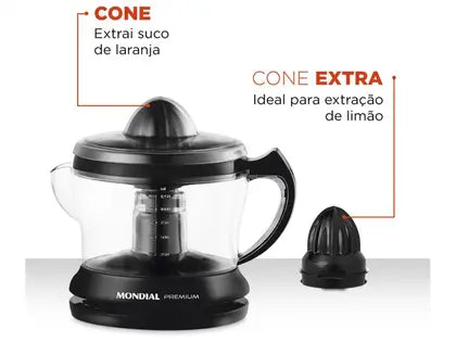 Espremedor de Frutas Mondial E-02 Premium