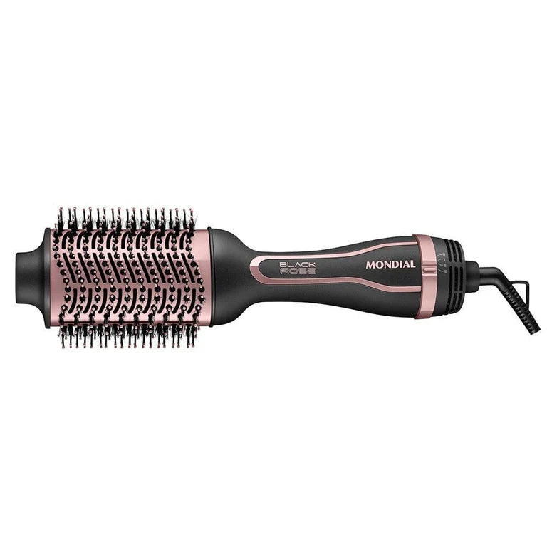 Escova Secadora Mondial Preto e Golden Rose 1200W ES-05