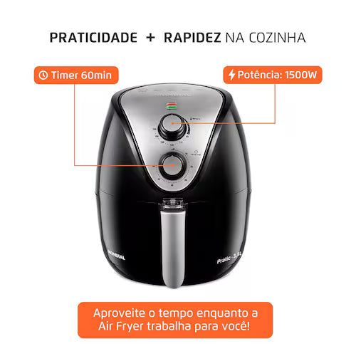 Fritadeira Sem Óleo Air Fryer 3,5L Mondial AF-30