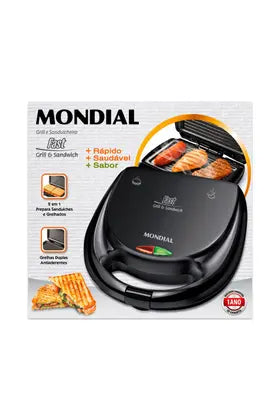 Sanduicheira Fast Grill e Sandwich