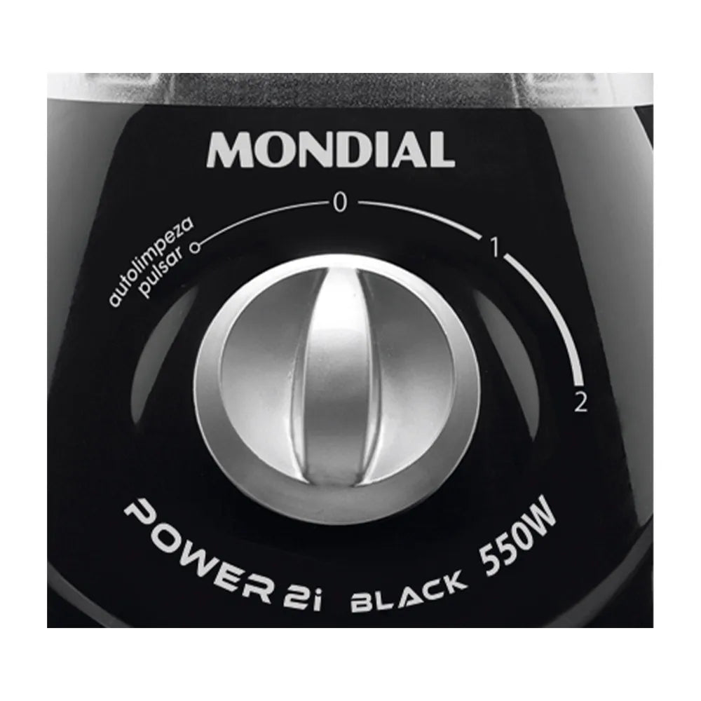Liquidificador Mondial Power 2I Black L-29