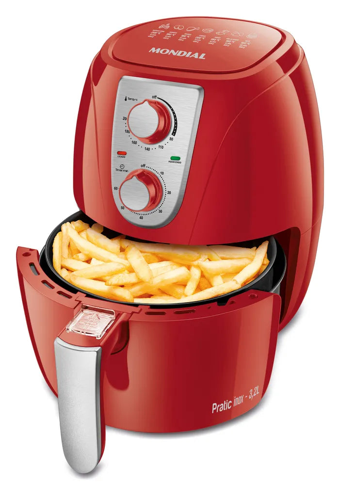 Fritadeira Sem Óleo Air Fryer 3,2L Mondial- AF-34-R