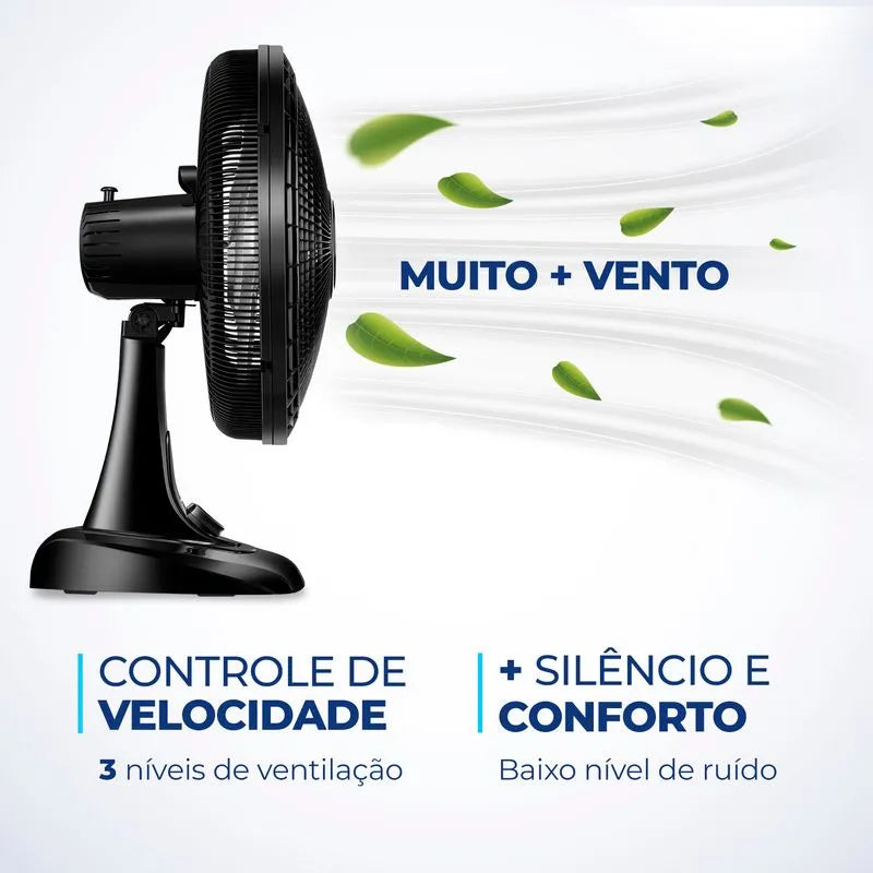 Ventilador de Mesa Mondial 6 pás VSP-40-B2
