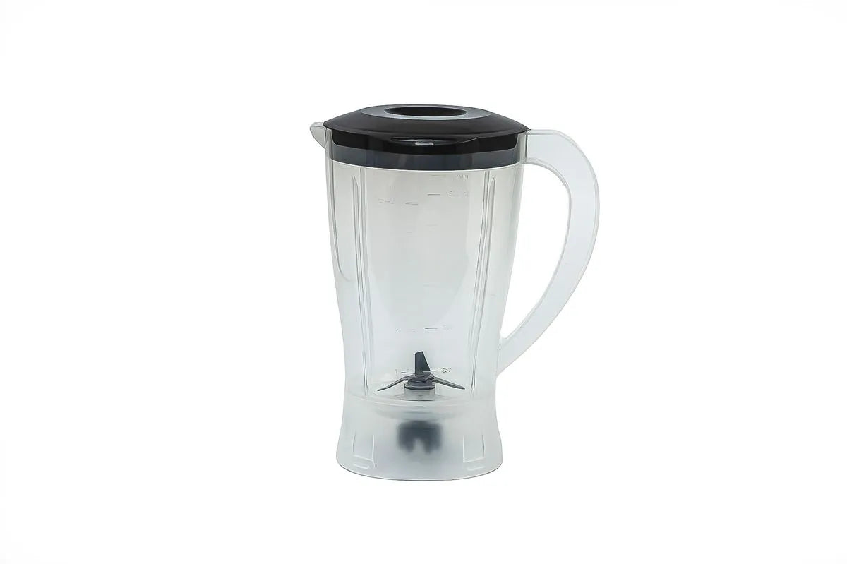 Copo Cristal com Tampa Preta do Liquidificador Mondial L-550