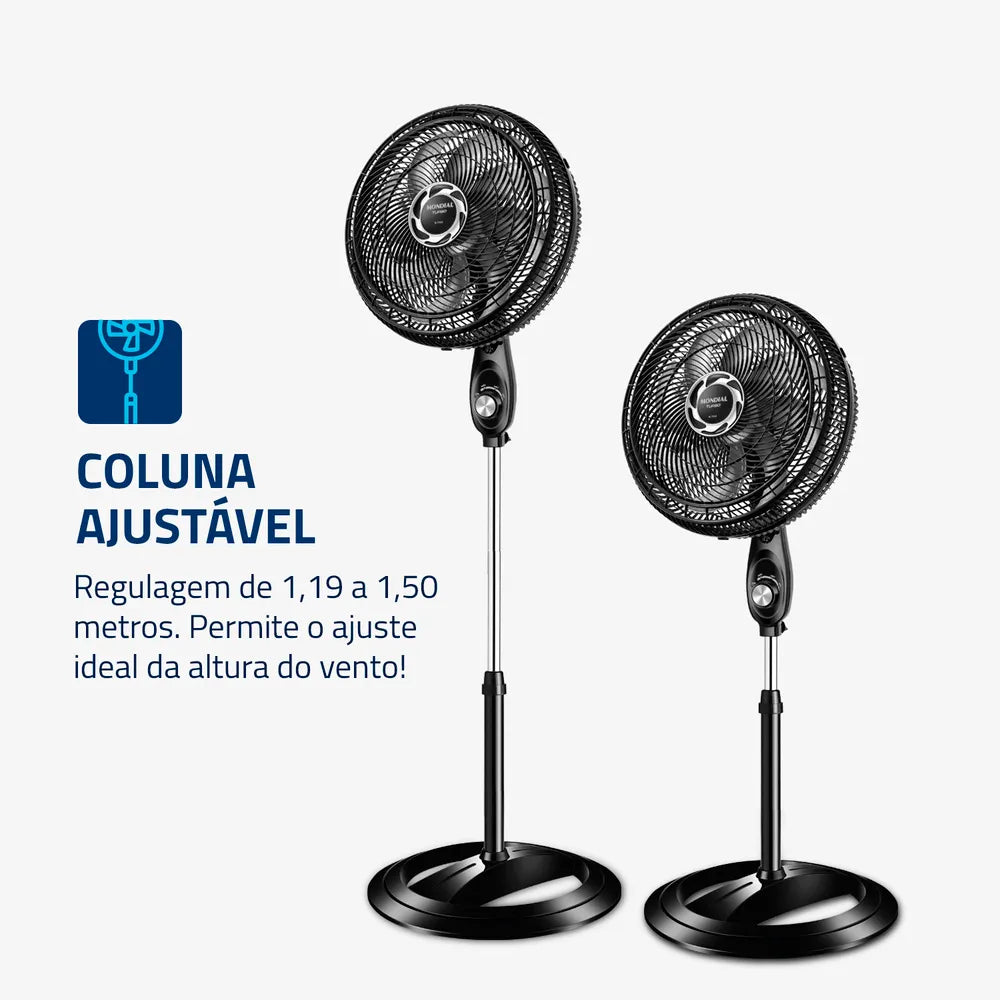 NVT-40C-8P-B - Ventilador de Coluna 40cm Turbo