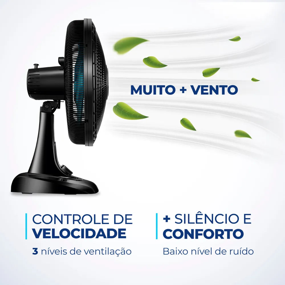 Ventilador de Mesa Mondial 6 pás VSP-40-AP