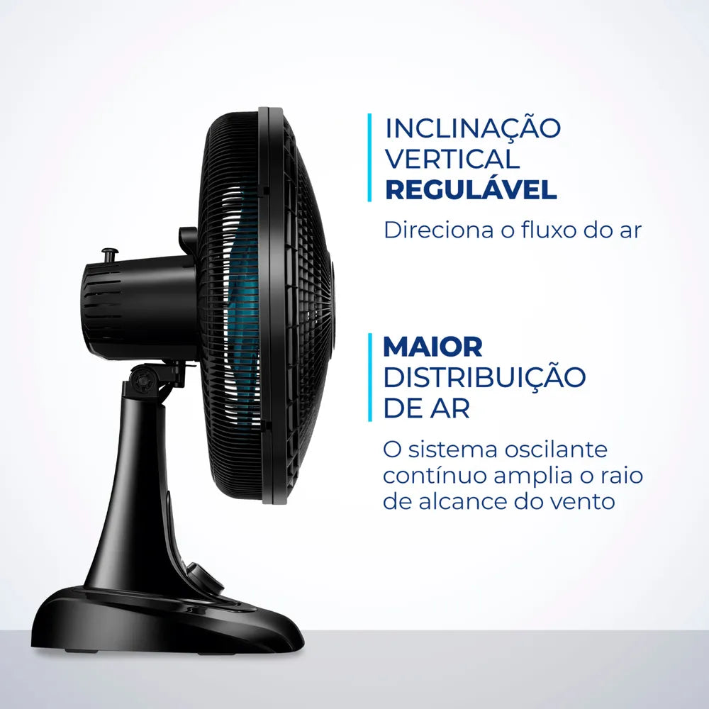 Ventilador de Mesa Mondial 6 pás VSP-40-AP