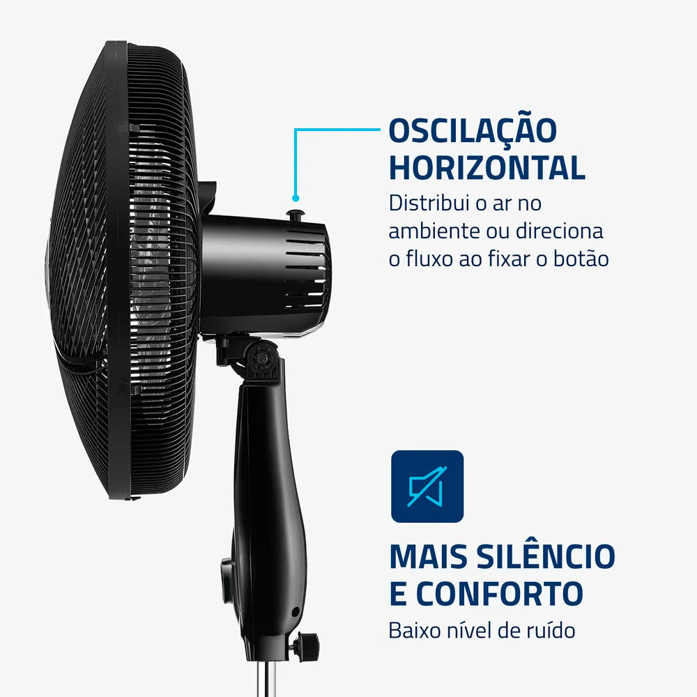 Ventilador de Coluna Mondial 6 pás VSP-40C-B