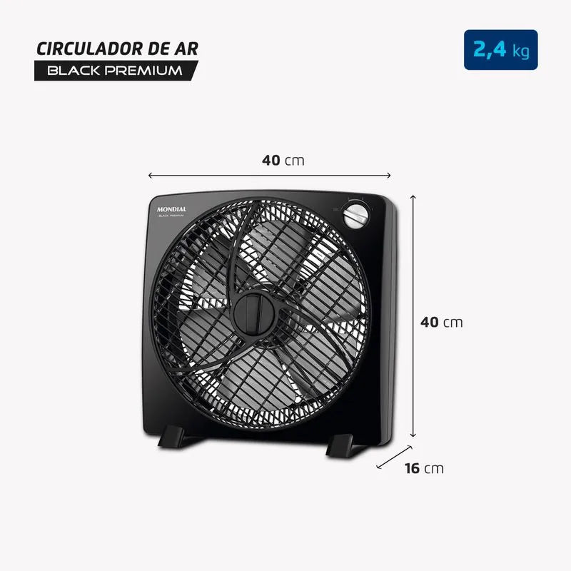 Circulador de Ar Mondial CA-02 6P