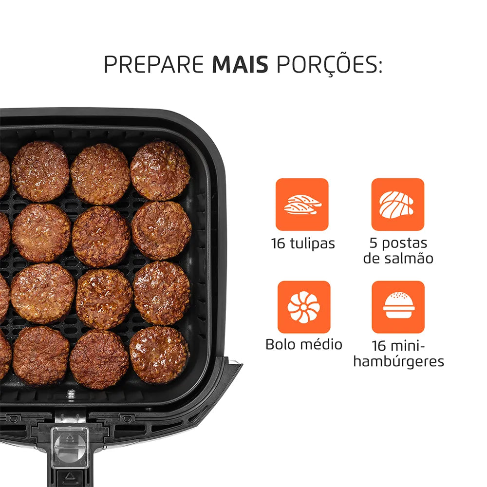 Fritadeira Sem Óleo Air Fryer 4 Litros AFN-40-DI Mondial
