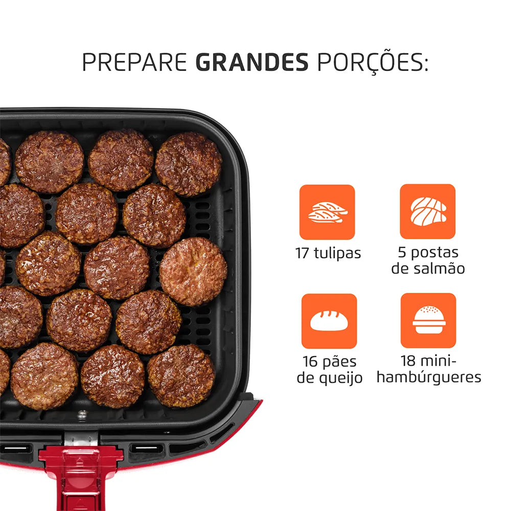 Fritadeira Sem Óleo Air Fryer 5L Mondial AFN-50-RI