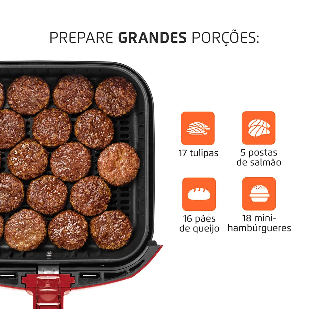 Fritadeira Sem Óleo Air Fryer 5L Mondial AFN-51-RI
