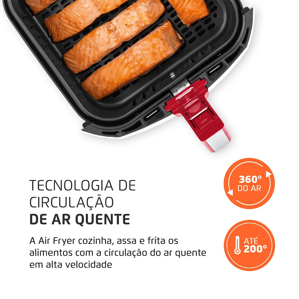 Fritadeira Sem Óleo Air Fryer 5L Mondial AFN-51-WR