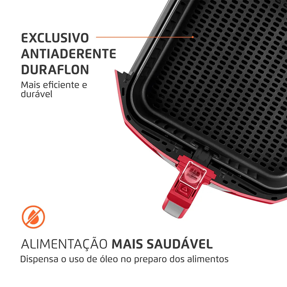 Fritadeira Sem Óleo Air Fryer 8 Litros AFN-80-RI Mondial