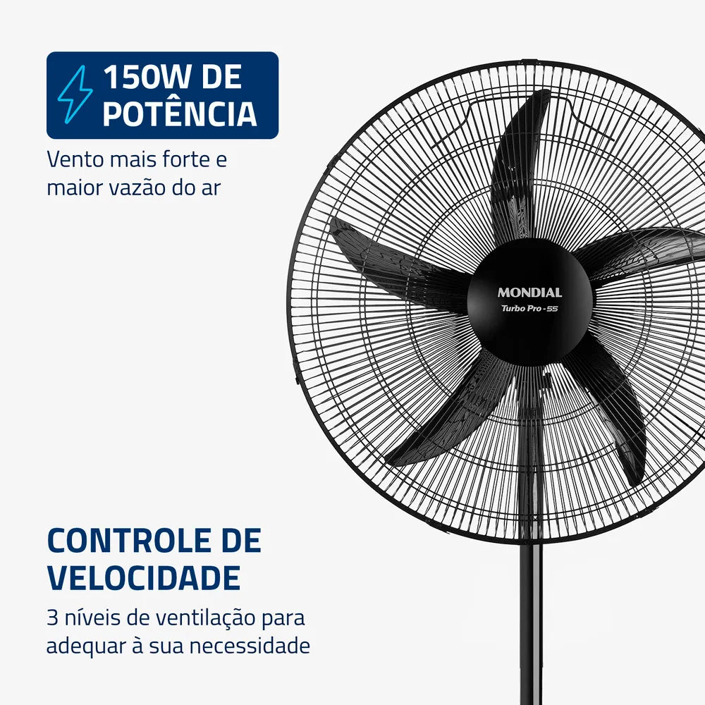 Ventilador de Coluna Mondial NVC-PRO-55