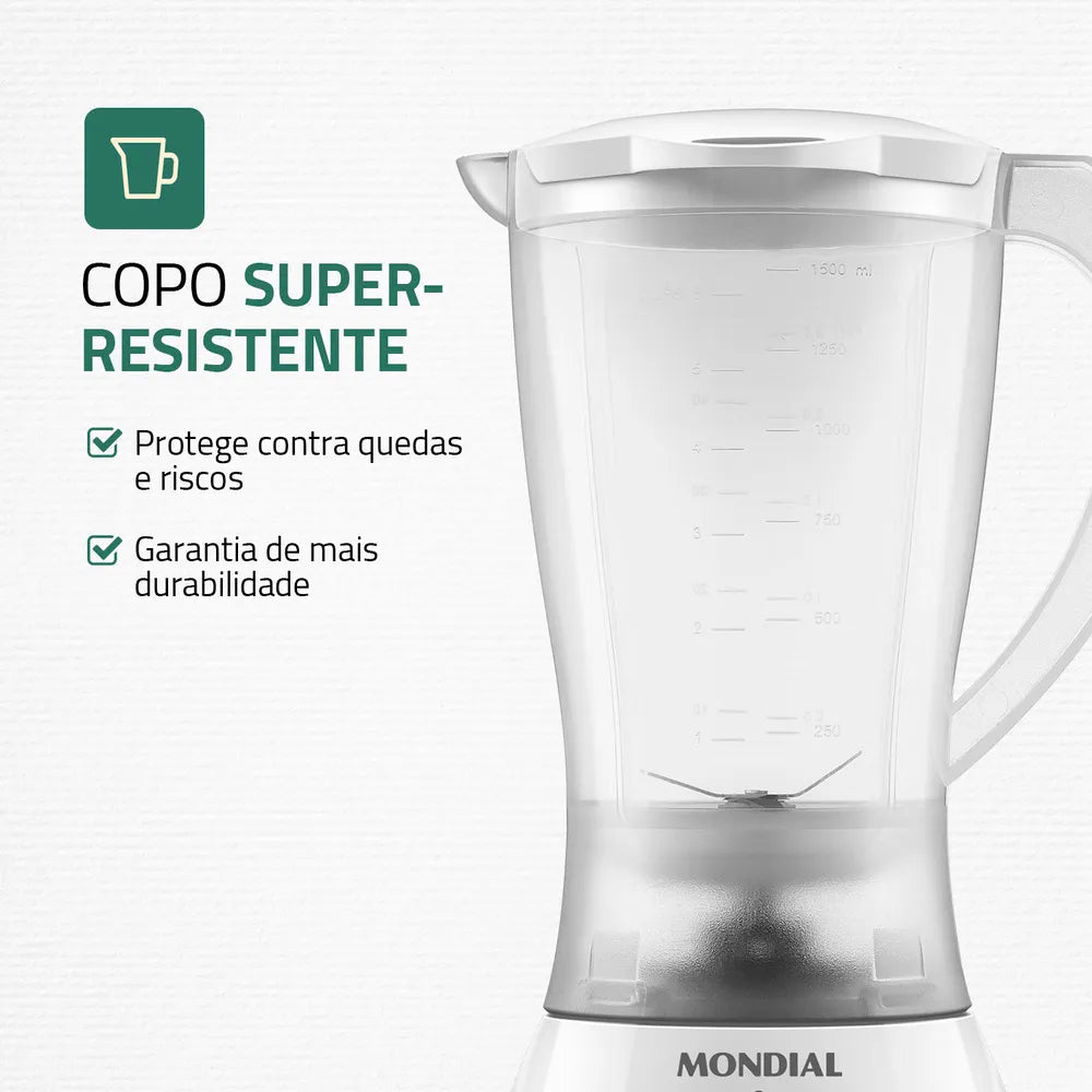 Liquidificador Mondial Easy Power 550W L-550-W