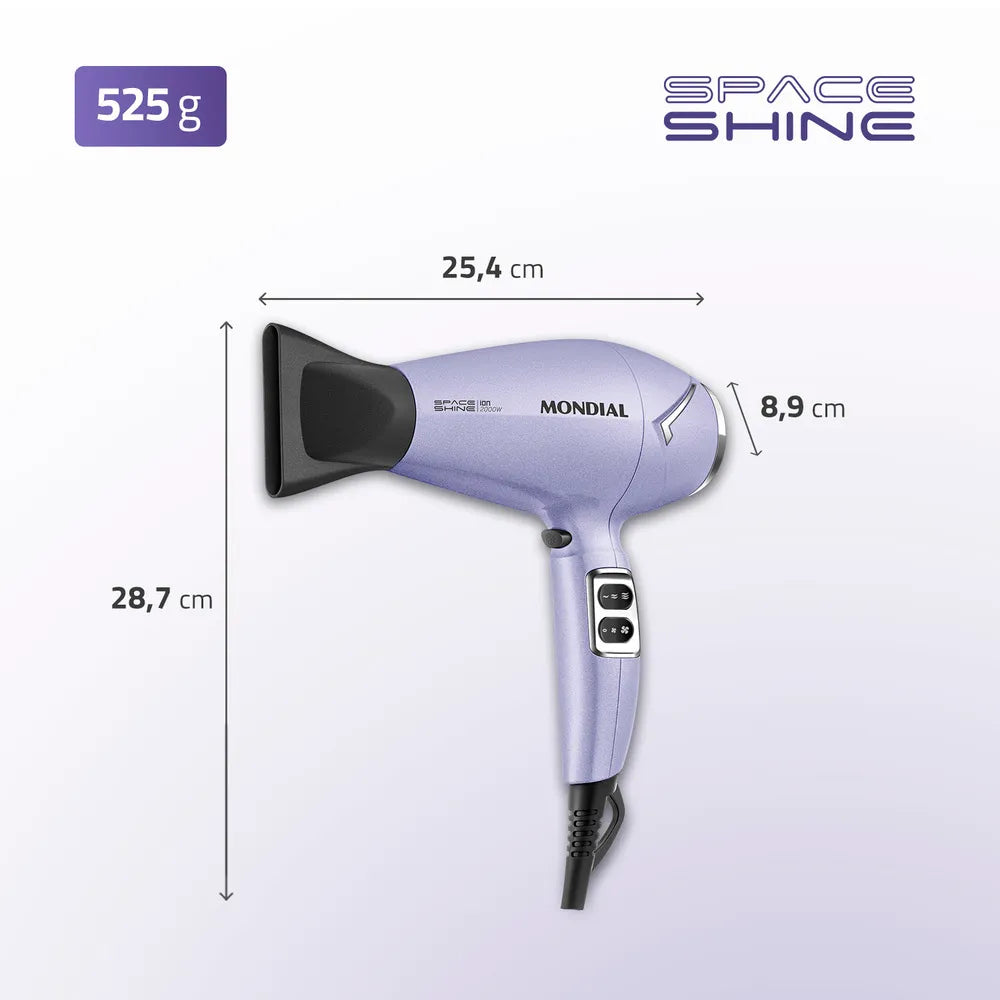 Secador de Cabelos Space Shine SC-21