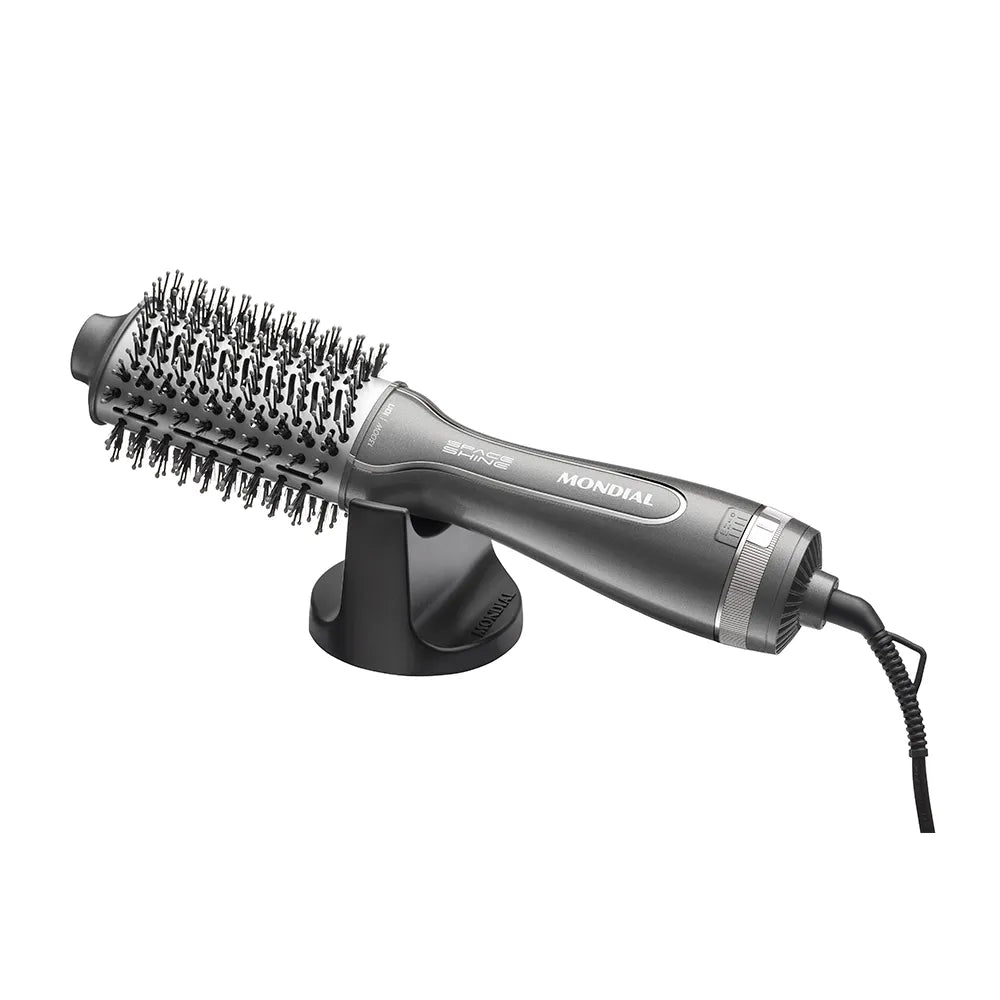 Escova Secadora Space Shine Mondial Grafite 1300W ES-20