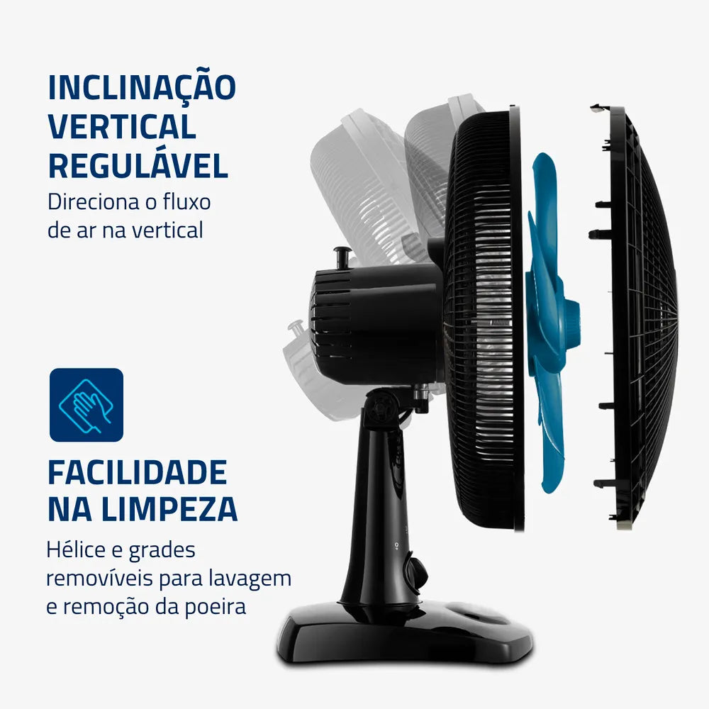 Ventilador de Mesa Mondial 6 pás VSP-30-AP