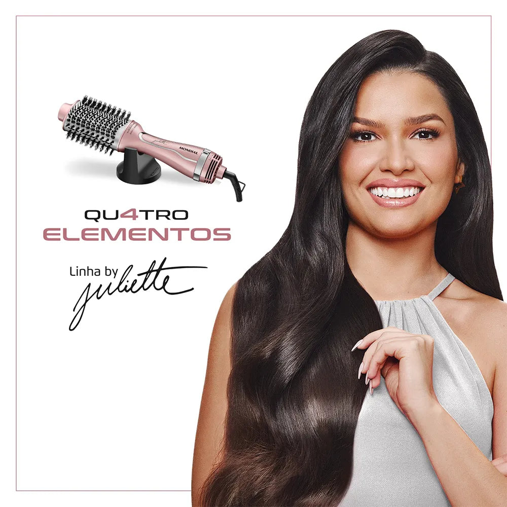 Escova Secadora By Juliette Mondial Golden Rose 1300W ES-JU-01