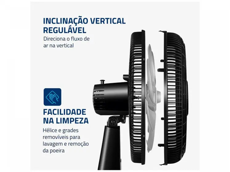 Ventilador de Mesa Mondial Turbo Force 8 NVT-40-8P